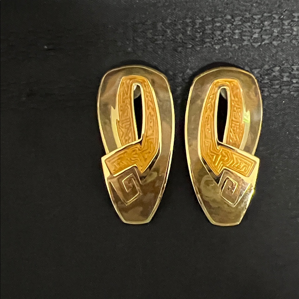 Chic Gold Geometric Earrings 55$